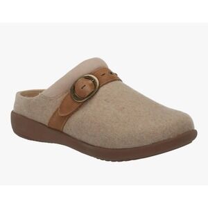 New Women's Spenco Ashley Wool Clogs, Color Light Taupe, Size 7.5